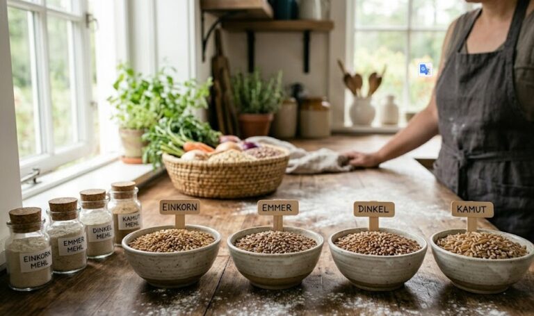 Urgetreide im Vergleich: Einkorn, Emmer, Dinkel und Kamut — was steckt wirklich dahinter
